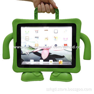 Leather Cover for iPad, Handle Stand Design to Carry and Hold, Comes in Various Logos and Colors